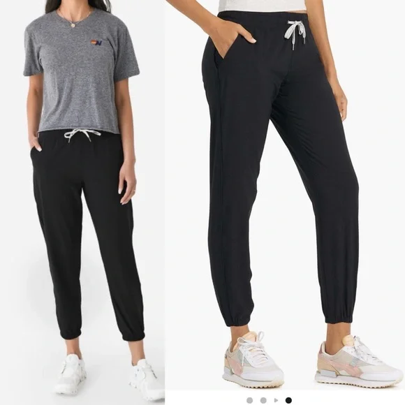 Vuori Weekend Jogger Black - Picture 3 of 11